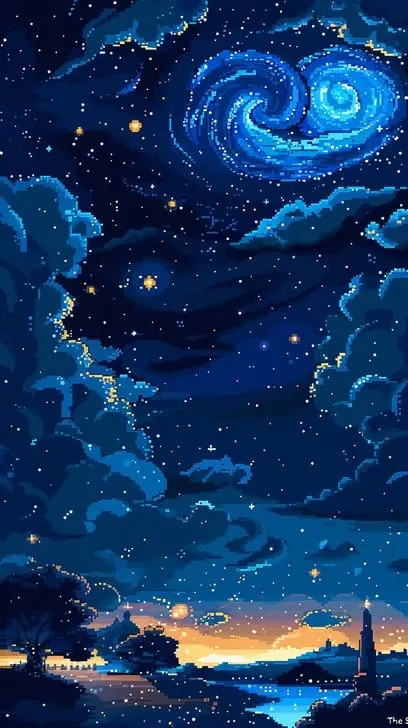 买马网站星空艺术画作